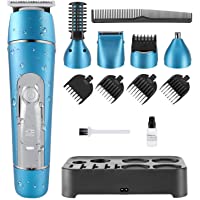 Máquina Cortar Pelo Profesional Cortapelos Hombre Recortadora Barba y Cortadora de Pelo Recortadora de Barba-Cara-Cuerpo…